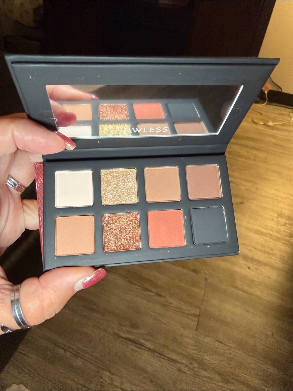 Lawless Eyeshadow Palette - Warm Neutrals & Shimmers (8-Pan)
